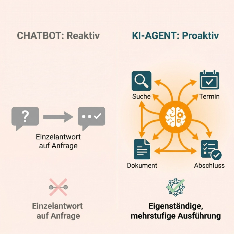 Was ist ein KI-Agent einfach erklaert